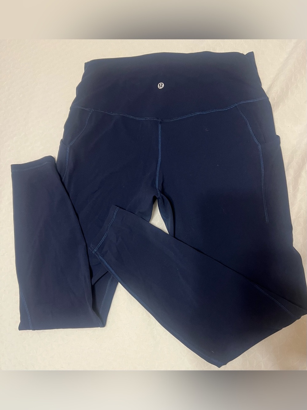 Lululemon Align High-Rise Pants with Pockets 28” in true navy sz 12